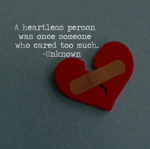 Quote about broken hearts.
