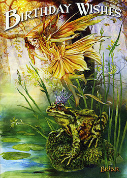 Prince of Ponds - Children's Fairy/Frog Birthday Card