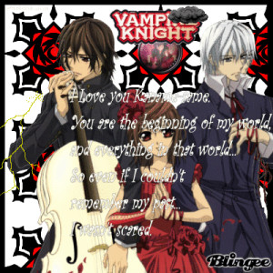 vampire knight anime quotes picture 115253020 blingee com