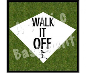 Motivational Printable Poster WALK IT OFF by AtticBasement on Etsy, $3 ...