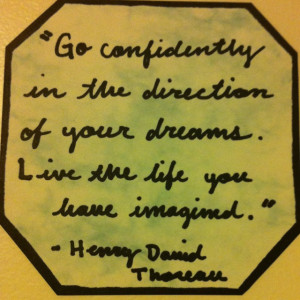 Great quote by Thoreau