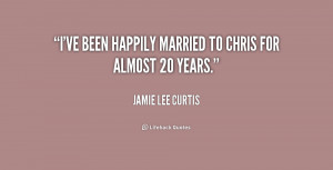 Happily Married for 20 Years Quotes