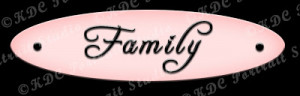 Cute Family Sayings Cute sayings (pink tags)