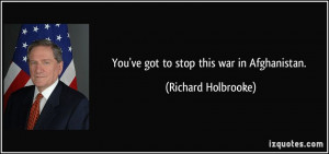 More Richard Holbrooke Quotes