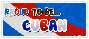 Nationalities Graphic - Proud To Be Cuban