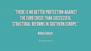 There is no better protection against the euro crisis than successful ...