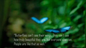 Butterflies Beauty quote gif