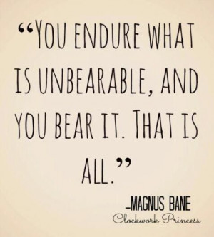 Magnus Bane, quote from the Clockwork Princess. Magnus Bane is one of ...