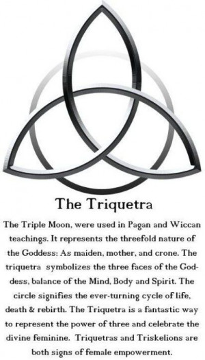 Triquetra My mum gave me a pair of earrings just like this!