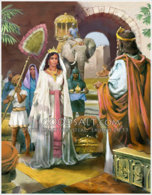 ... Queen Esther of the Old Testament was another because of her courage