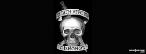 skull tattoo death before dishonor cover death note and kiss