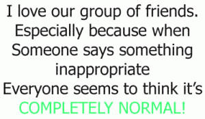 quotes about groups of friends