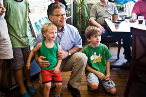 Senator Al Franken With Children's