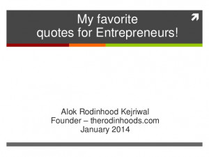 My Favorite Quotes for Entrepreneurs! (with case studies)