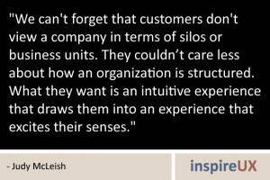 Customers don’t view a company in terms of silos or business units
