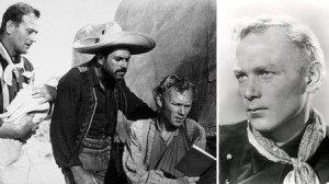John Wayne, Pedro Armendariz and Harry Carey, Jr. in the 1948 film 3 ...