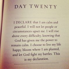 ... life quotes remember this declaration remain calm christian quotes