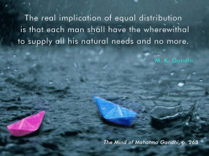 Mahatma Gandhi Quotes on Equality