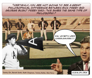 Rick Perry was a Cheerleader at A&M-Say, that Makes Him Like George ...