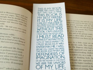 Bookmarks Typographic Quotes Reading Authors by SamOsborneStore