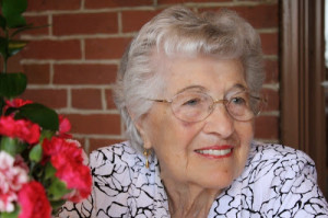 Grandmom Helen at her 90th birthday