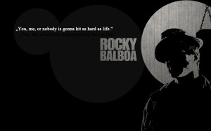 black and white movies quotes boxing rocky balboa rocky the movie ...