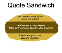 Quote Sandwiches and Inferences