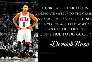 Derrick Rose Quotes