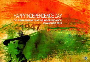 Happy Independence day Celebrating 66 year of Independence 15 Aug 2012