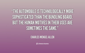 Charles Mengel Allen Quotes