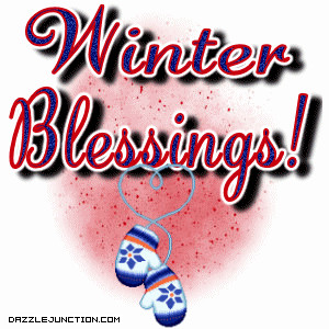 Winter Winter Blessings quote