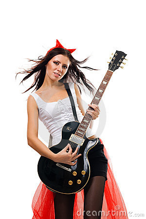 Guitarist Woman