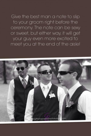 Love Quotes - Photos by Glenn Alderson Photography Give the best man a ...