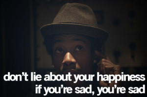 Wiz Khalifa Quotes About Lies Happiness, lie, quote, sad,