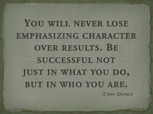 Character counts~