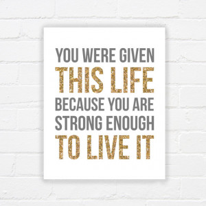 Etsy Treasury Tuesday: Motivational Quotes For Your Resolutions