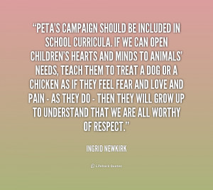 Ingrid Newkirk Quotes
