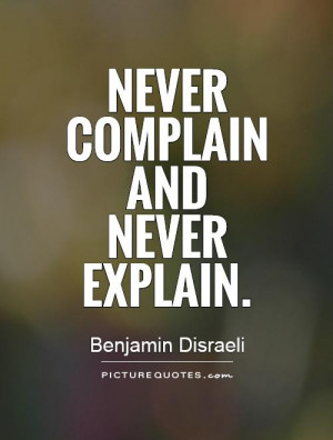 Stop Complaining Quotes