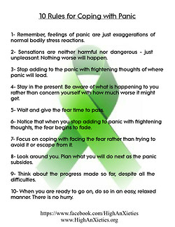 ... panic attacks mental health awareness High Anxieties anxiety attacks