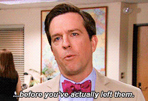 the office finale quote - andy bernard - i wish there was a way to ...