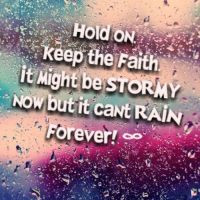 faith #rain #stormy #forever