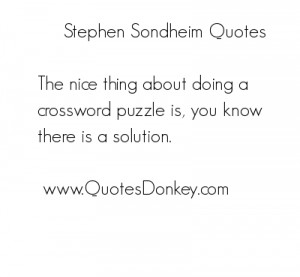 Stephen Sondheim's quote #2