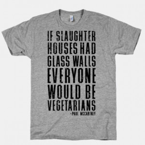 If Slaughter Houses Had Glass Walls