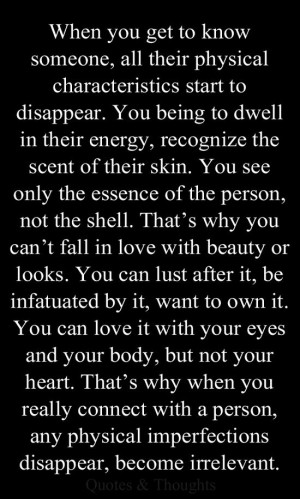 This is so true... lucky for me in two ways.. you see past my ...