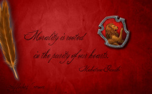 of my Hogwarts house signs series. Decided to do more serious quotes ...