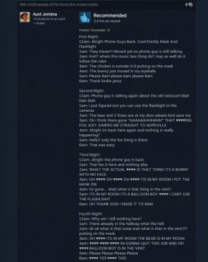 ... of what people have to say about Five Nights at Freddy's 2 on Steam