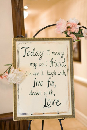 ... Marry My Best Friend, The One I Laugh With, Live For, Dream With Love