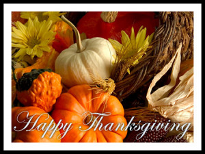 Thanksgiving Verses, Card Messages and Poems
