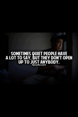 Quiet people