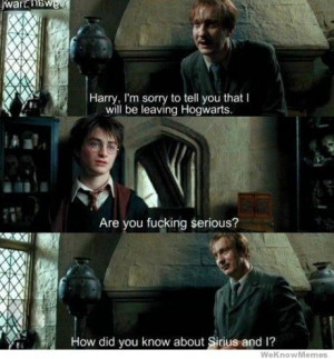 Harry Im sorry to tell you that ill be leaving Hogwarts. Are you ...